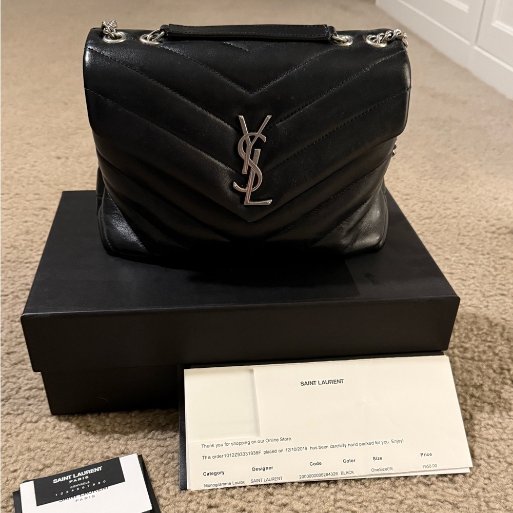 Yves Saint Laurent toy Loulou crossbody